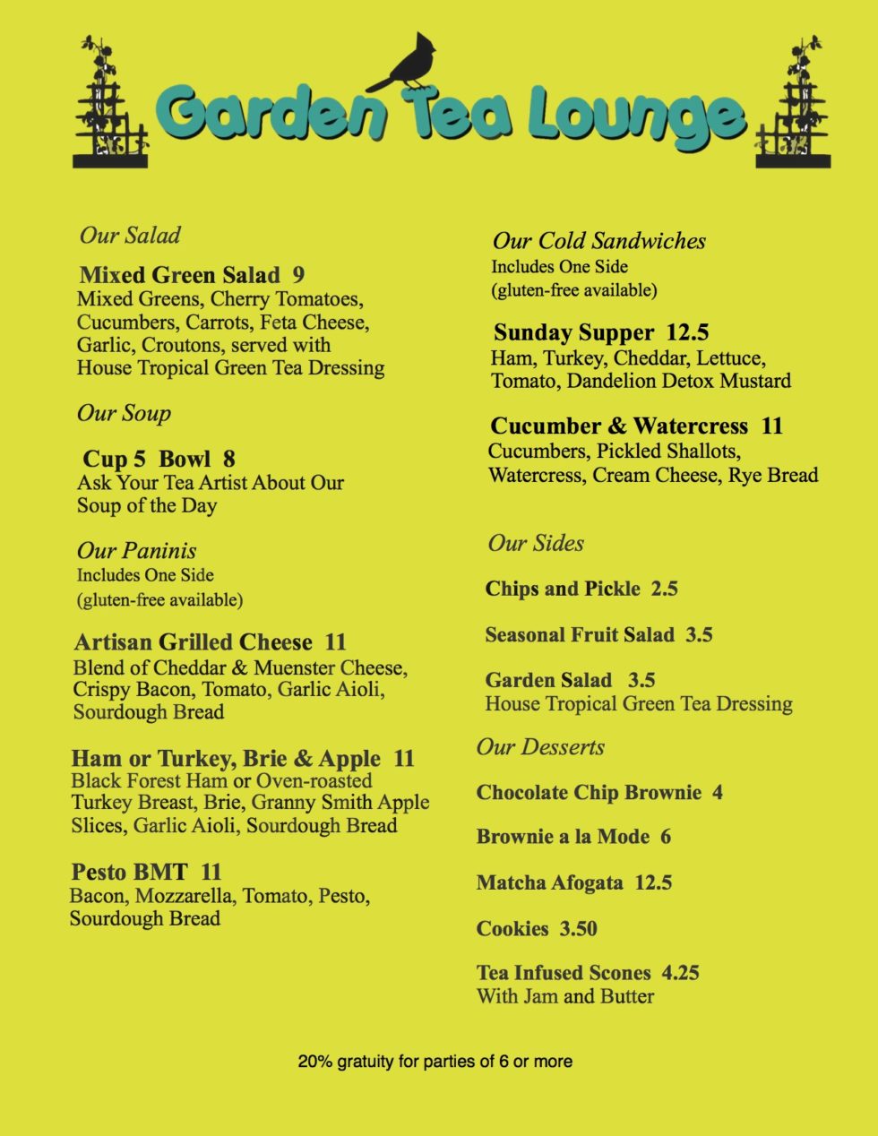 Food Menu Craftiques Mall San Antonio Vintage Collectibles And Crafts